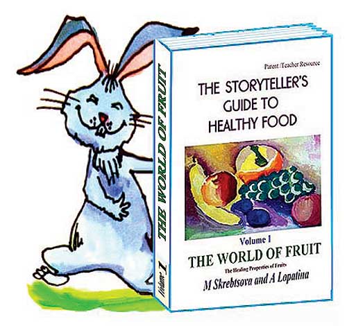 Buy now: books on healthy food for kids: fruit apple, healthy food for kids, hare, book on fruit. Book on Wonder Fruit: an effective introduction to healthy food for your kids. Book contains healthy recipes