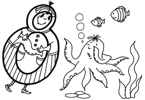 Octopus: funny octopus nursery